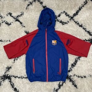 Fc Barcelona raincoat blue and red original